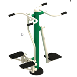 2021-A Kombigerät Surf- und Stepper - Outdoor Fitnessgerät