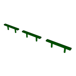 LE.ZL.008 Schwebebalken - Outdoor Fitnessgerät