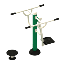 1140C Kombigerät Pendel + Twister - Outdoor Fitnessgerät
