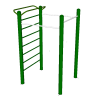 Einfacher Ständer mit Sprossenwand - Outdoor Fitnessgerät