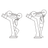 EE-01 Kniebeuge - Outdoor Fitnessgerät