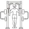 EE-05 Pec fly - Outdoor Fitnessgerät