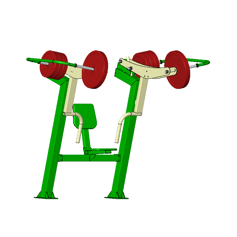 EE-03 Brustdrücken - Outdoor Fitnessgerät