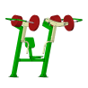 EE-03 Brustdrücken - Outdoor Fitnessgerät