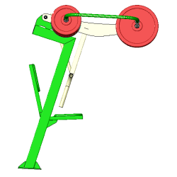 EE-03 Brustdrücken - Outdoor Fitnessgerät