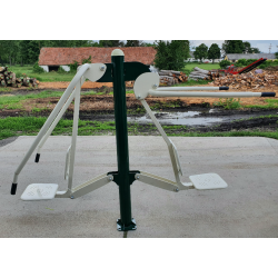 2319E Kombiniertes Gerät zur Stärkung der Brustmuskeln - Outdoor Fitnessgerät