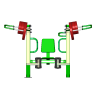 EE-02 Beinstrecker - Outdoor Fitnessgerät